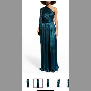 Bronx And Banco Gown Florence One -Shoulder Split-Sleeve Gown